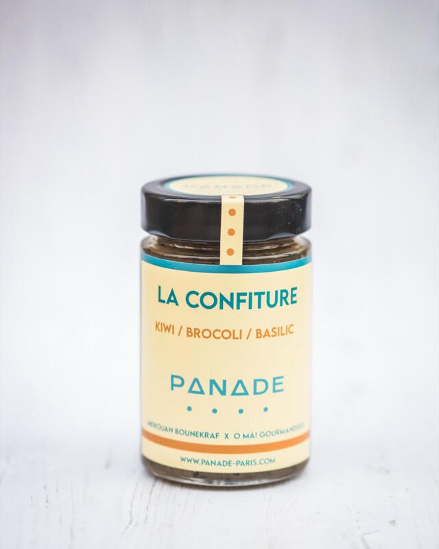 Confiture kiwi brocoli basilic