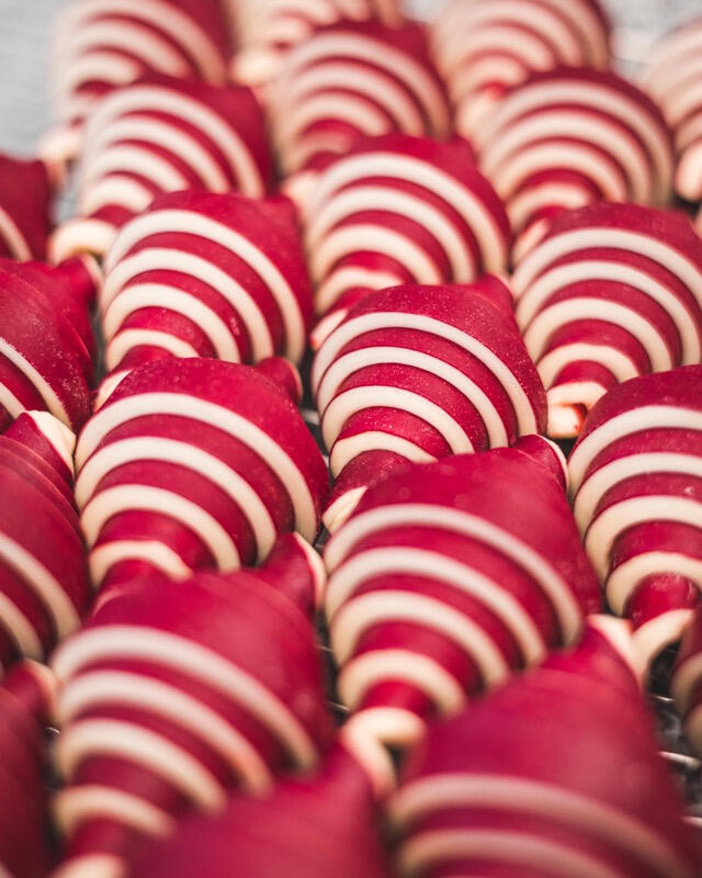 Croissant fourré framboise