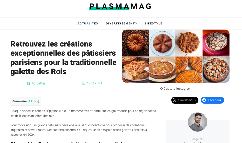 Article à propos de Panade Paris sur le site Gault & Millau